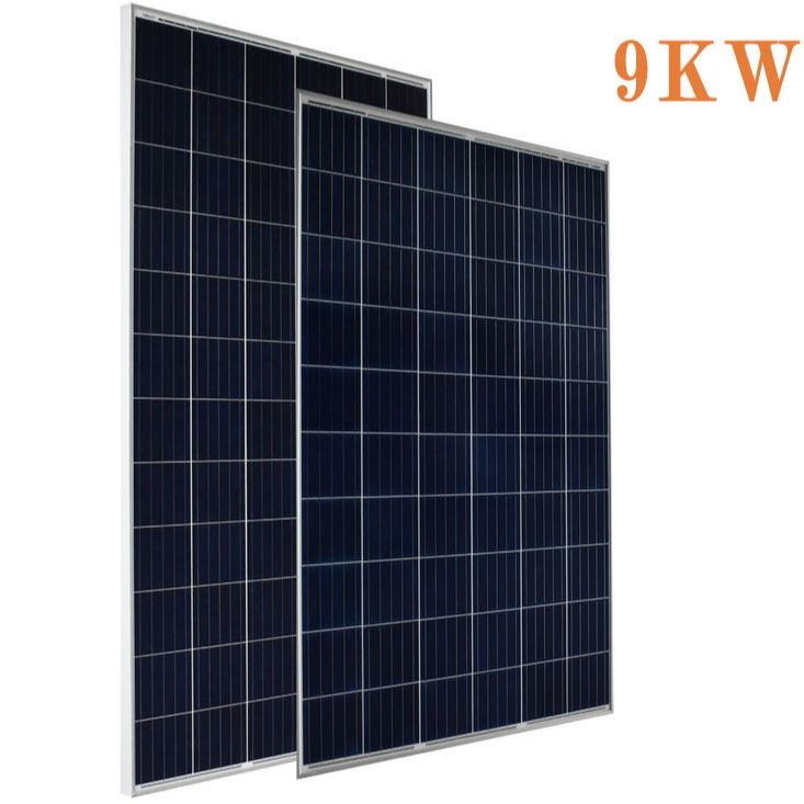 4mm2 9KW Polycrystalline 275W On Grid Solar PV System