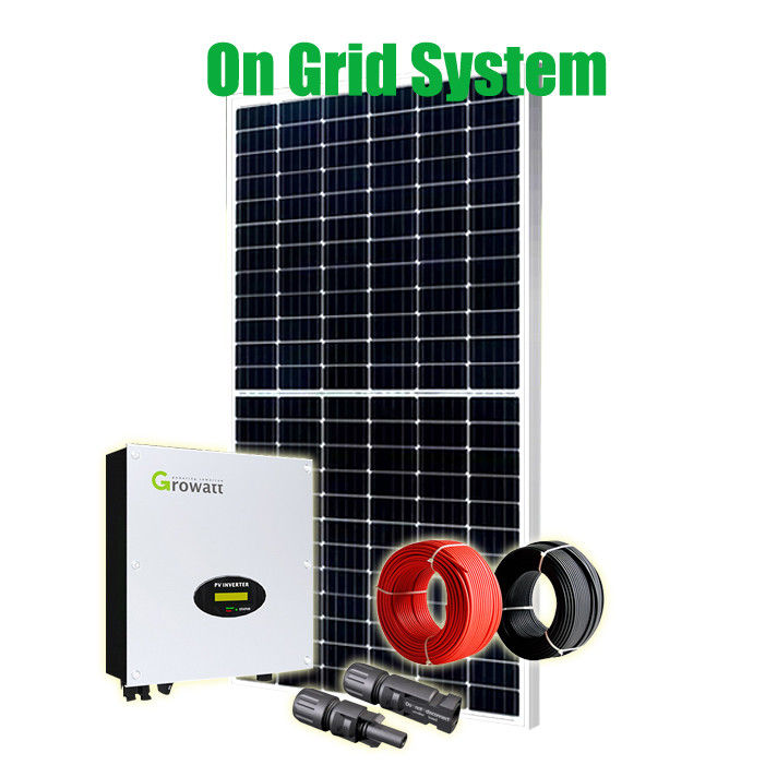 OEM Mono Bifacial High Efficiency 530W Photovoltaic Power System 25 Years Guarantee