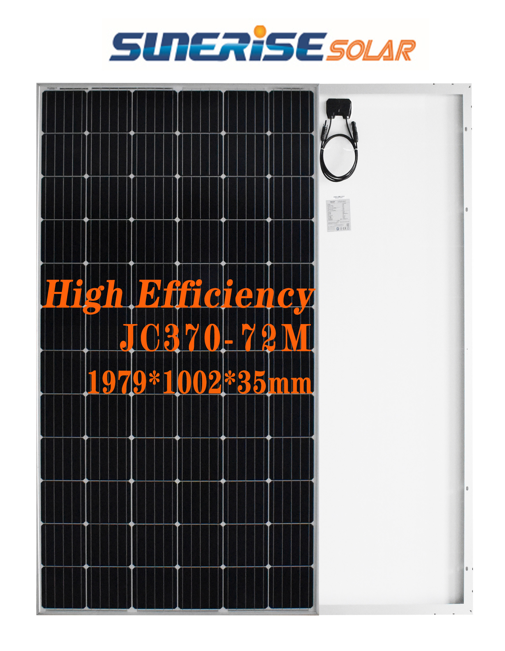 15KW 370W AC220V Solar Photovoltaic Power Plant